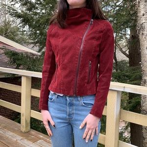 📌Thread & Supply Vienna Vegan Leather Moto Jacket